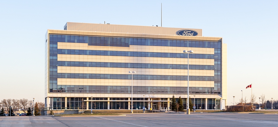 le complexe d'assemblage de Ford du Canada à Oakville