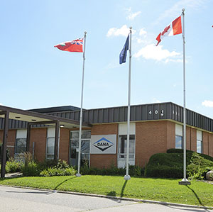 Photo de l’usine de fabrication de Dana Canada