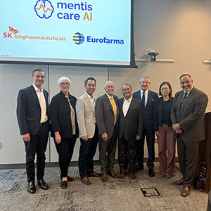 Photo de l’événement de lancement de Mentis Care à Toronto, en Ontario