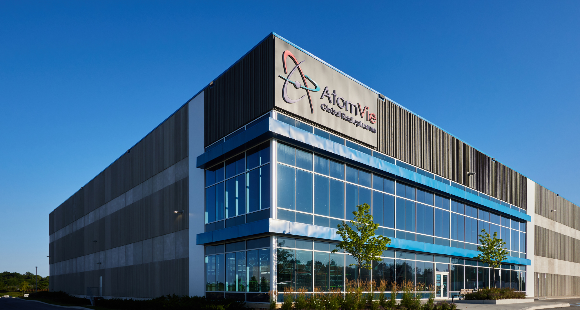 Photo of AtomVie’s new facility in Hamilton, Ontario