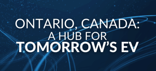 Ontario, Canada: A hub for tomorrow's EV
