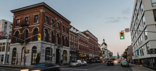 A view of Downtown Kingston, Ontario