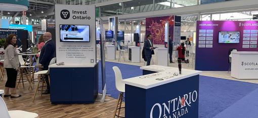 Ontario booth at the BIO International Convention