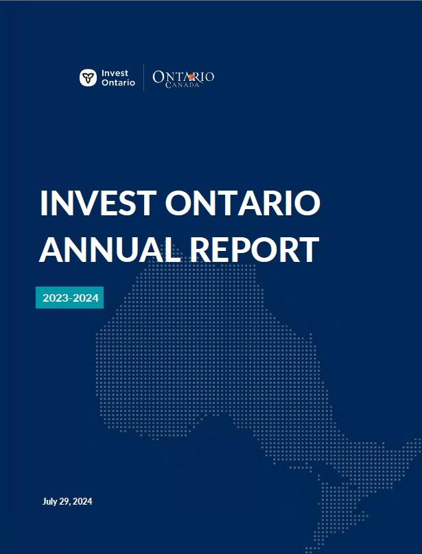 Invest Ontario Annual Report 2023-2024